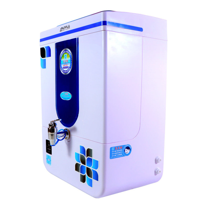 E.F.M Alive 10 L RO+UV+UF+TDS+MINERAL+ALK RO Water Purifier (White)