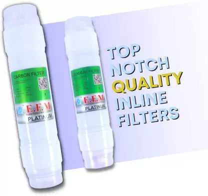E.F.M RO Service Kit Membrane Spun Inline Filters Solid Filter Cartridge