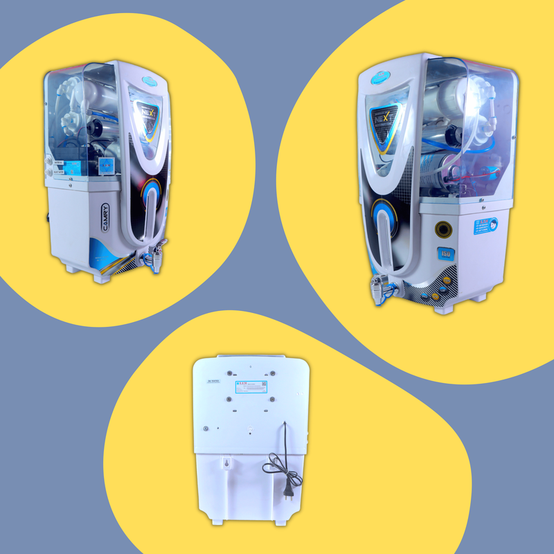 E.F.M Camry 10 L RO+UV+UF+TDS+MINERAL RO Water Purifier (White)