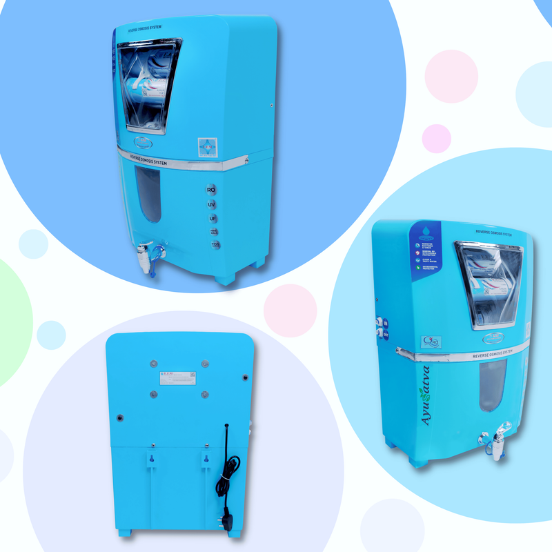 E.F.M Seatone Multilife 10 L RO+UV+UF+TDS+MINERAL RO Water Purifier (Blue)