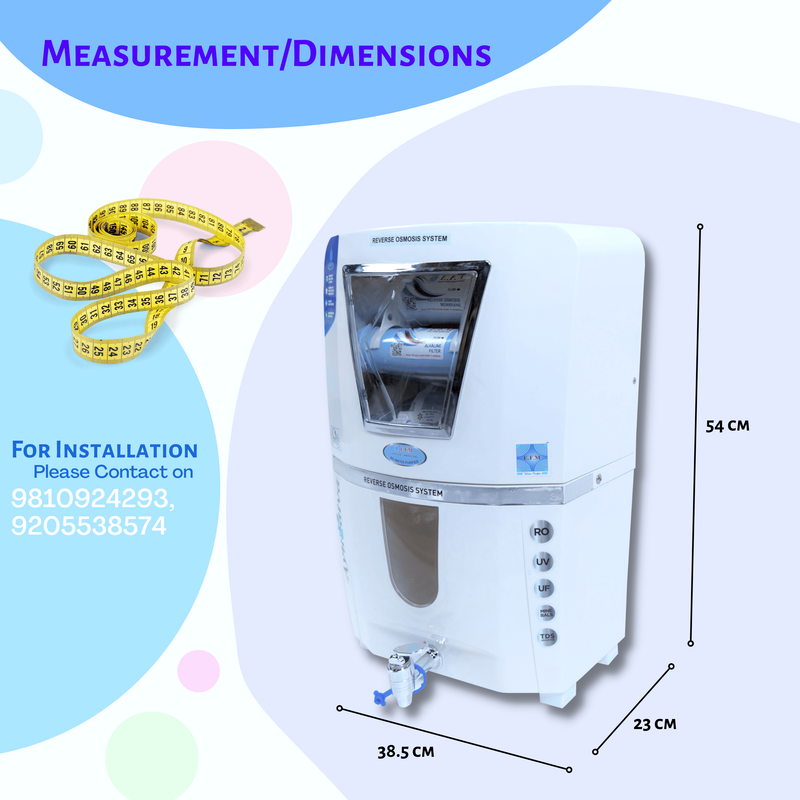 E.F.M Milky Multilife 10 L RO+UV+UF+TDS+MINERAL RO Water Purifier (White)