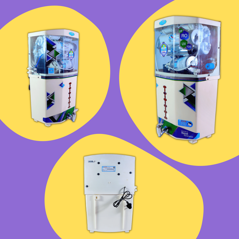 E.F.M Supreme 18 L RO+UV+UF+TDS+MINERAL RO Water Purifier (White)