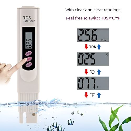 E.F.M TDS Meter Precision Water Quality Testing