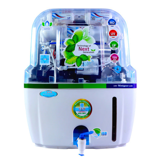 E.F.M Swift 16 L RO+UV+UF+TDS+MINERAL  RO Water Purifier (White)